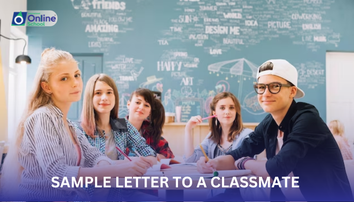 Lesson 09: Sample Letter to a Classmate